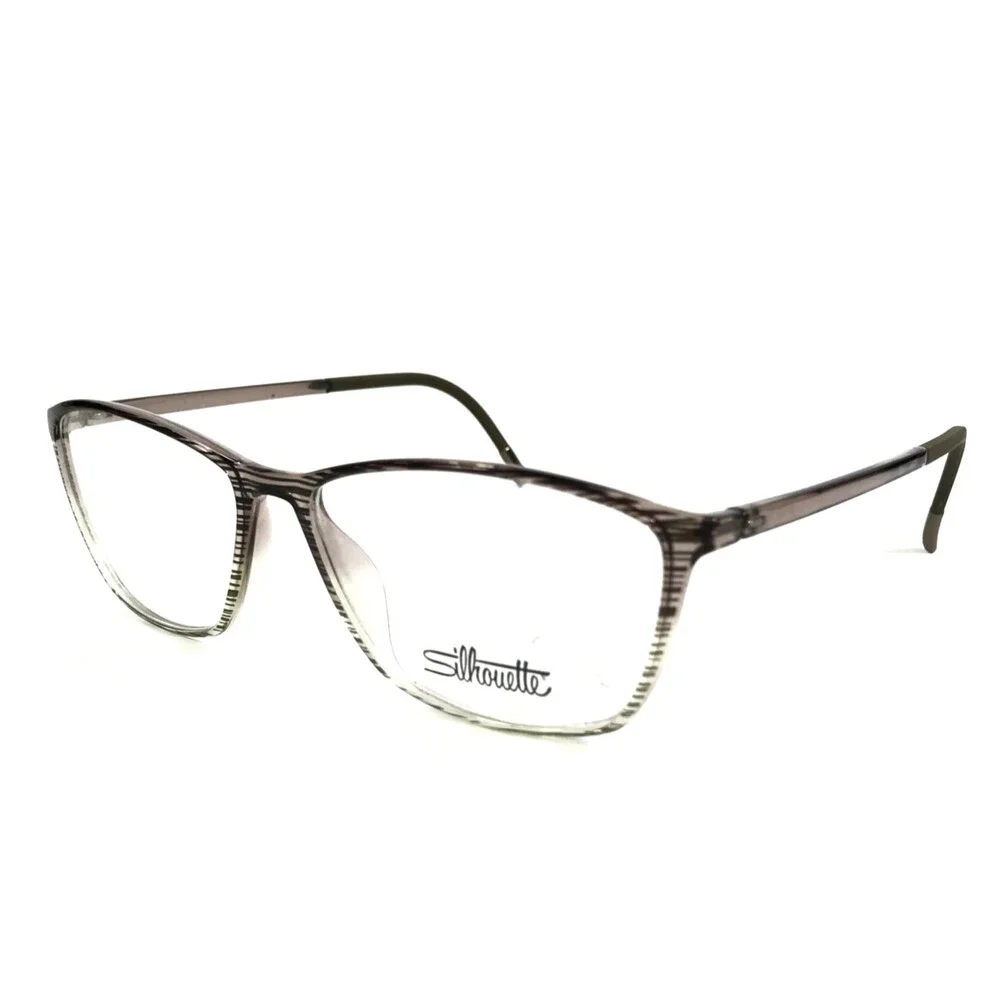 Silhouette Eyeglasses Frames SPX 1602 75 5810 Smoky Blossom Cat Eye 52-14-130